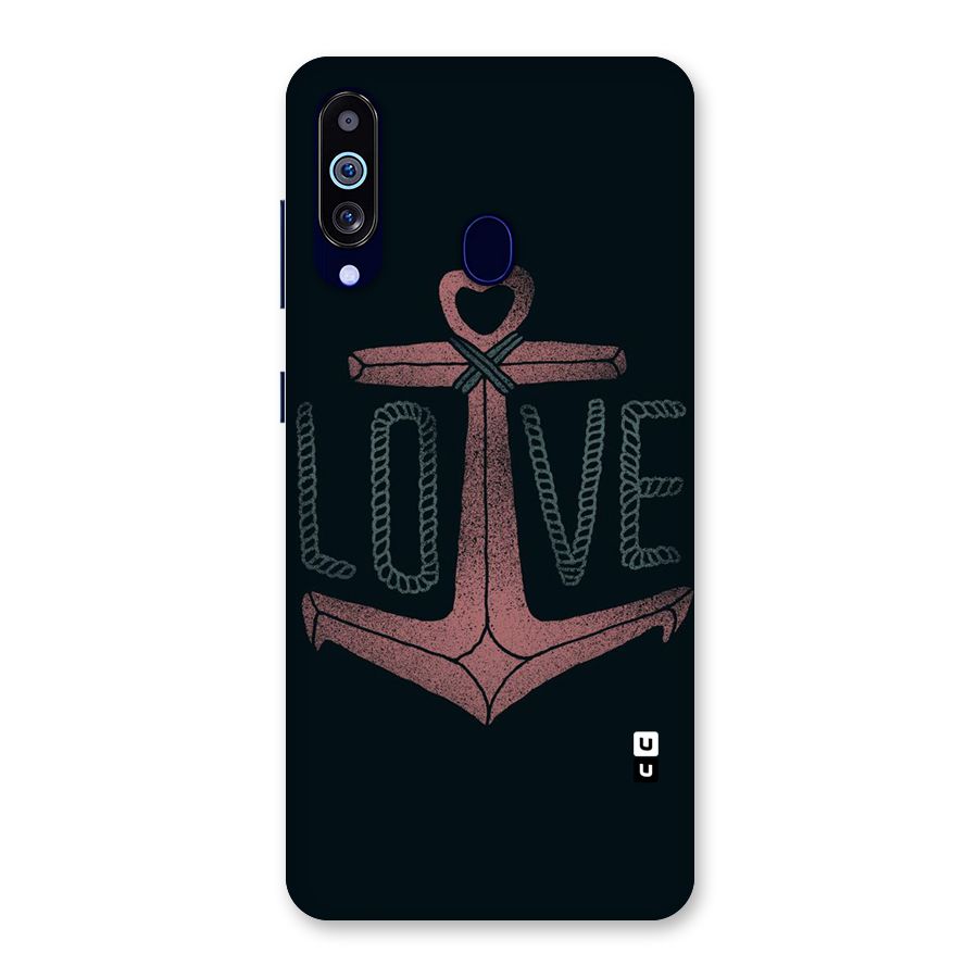 Love Anchor Form Back Case for Galaxy A60