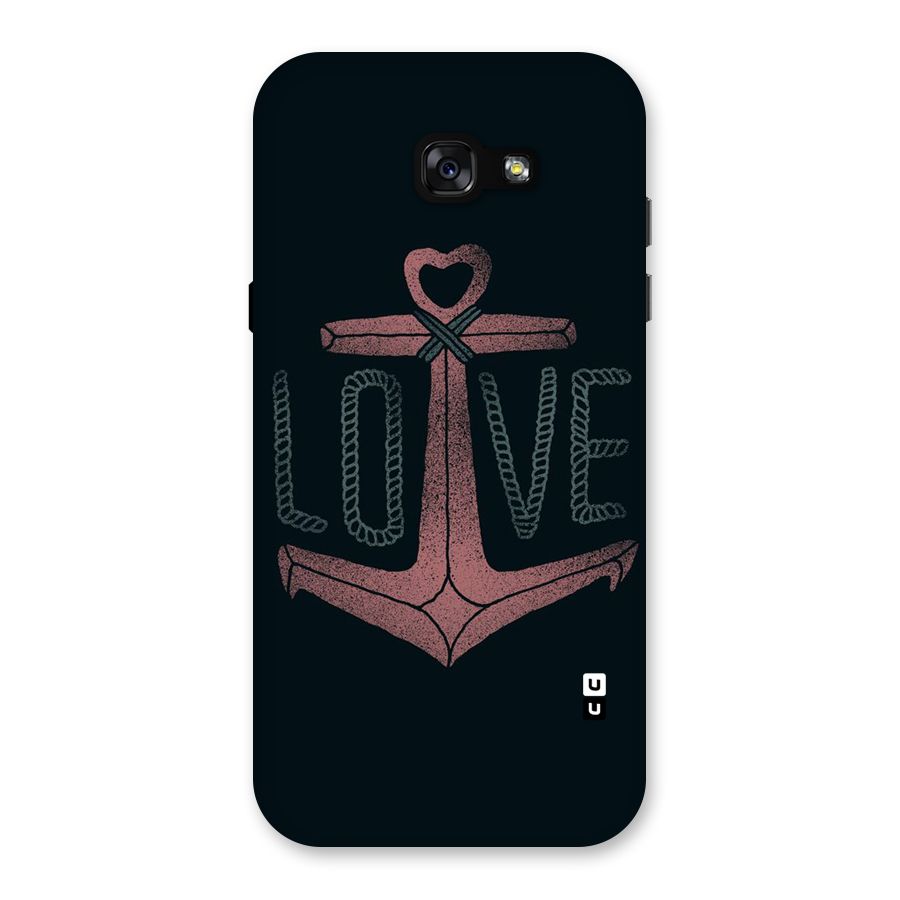 Love Anchor Form Back Case for Galaxy A7 (2017)