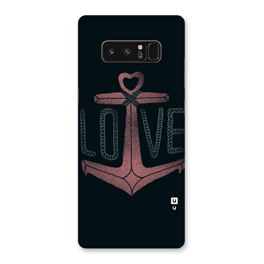 Love Anchor Form Back Case for Galaxy Note 8