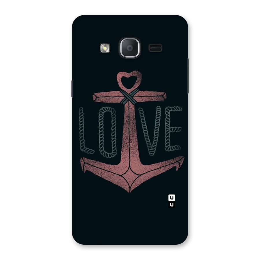 Love Anchor Form Back Case for Galaxy On7 2015