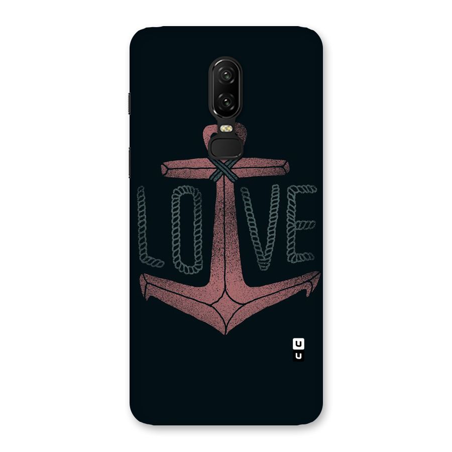 Love Anchor Form Back Case for OnePlus 6