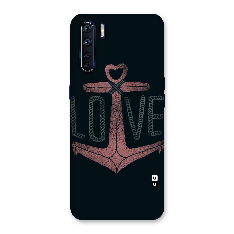 Love Anchor Form Back Case for Oppo F15