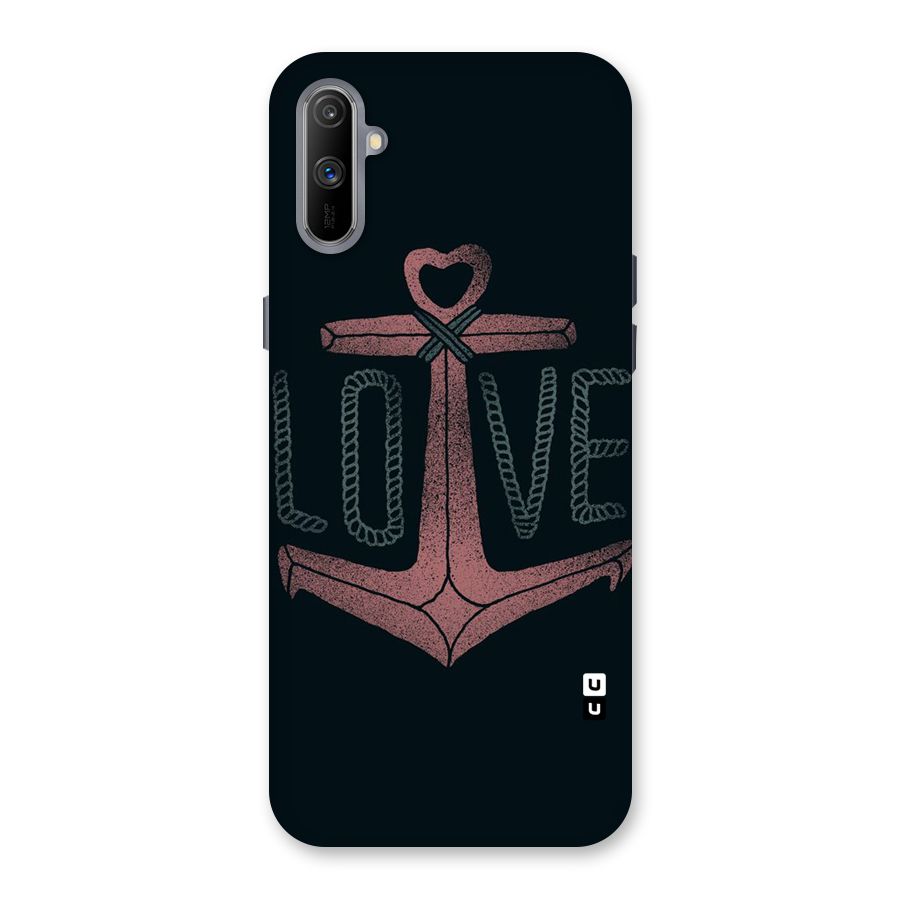 Love Anchor Form Back Case for Realme C3