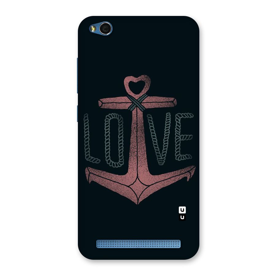 Love Anchor Form Back Case for Redmi 5A