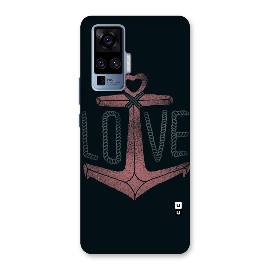 Love Anchor Form Back Case for Vivo X50 Pro