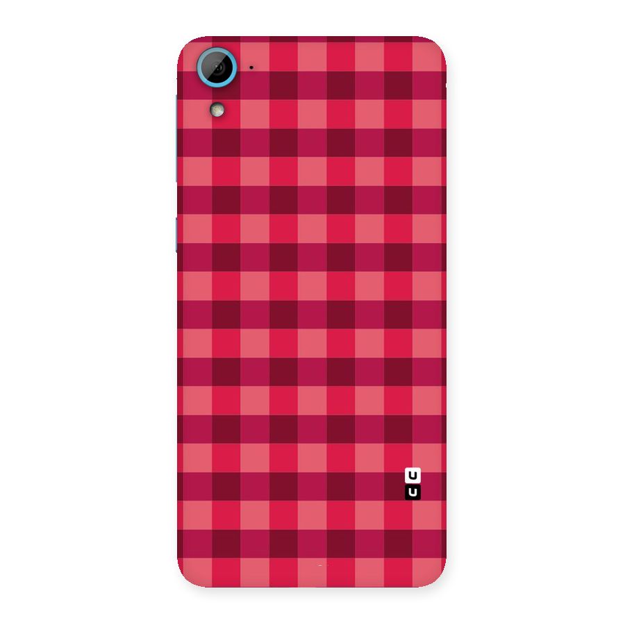 Love Checks Back Case for HTC Desire 826