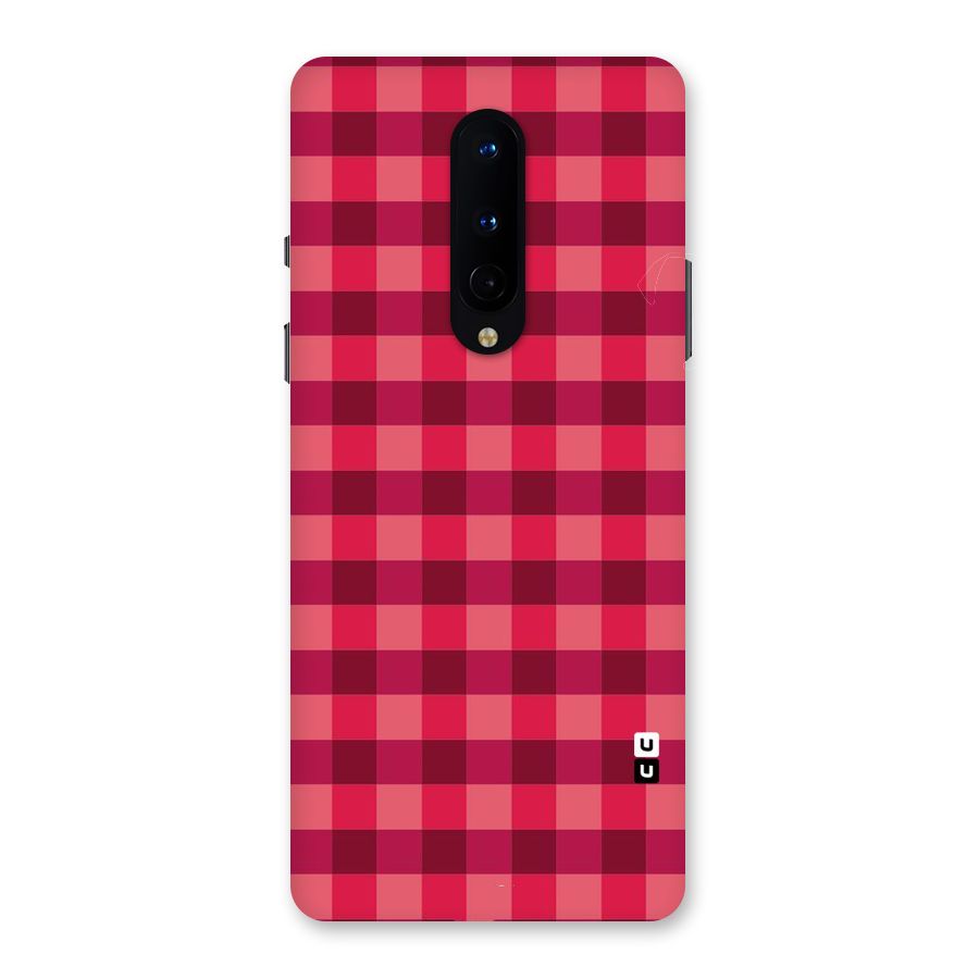 Love Checks Back Case for OnePlus 8