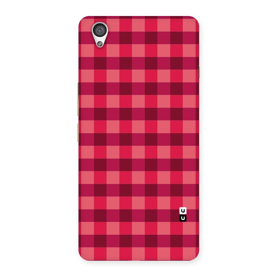 Love Checks Back Case for OnePlus X