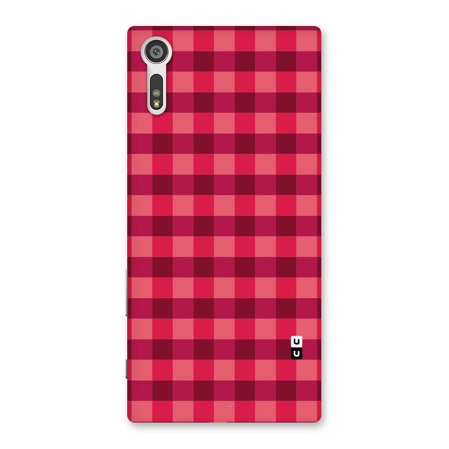 Love Checks Back Case for Xperia XZ
