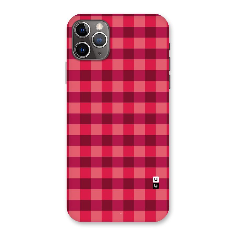 Love Checks Back Case for iPhone 11 Pro Max