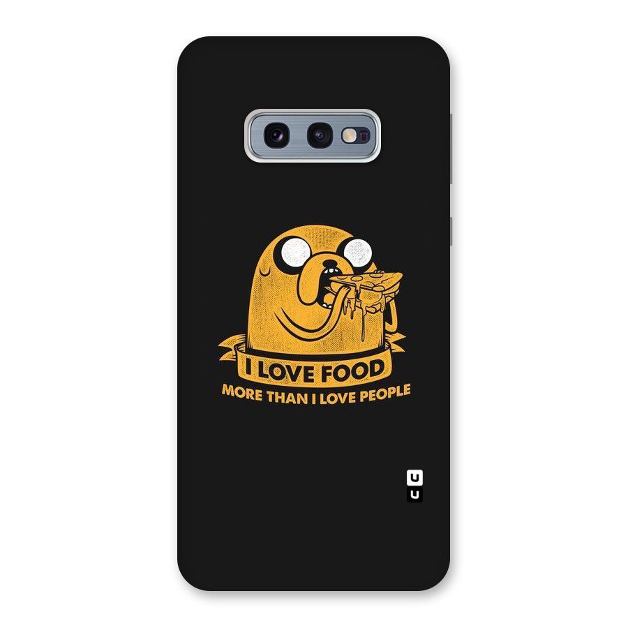 Love Food Back Case for Galaxy S10e