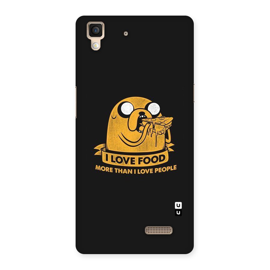 Love Food Back Case for Oppo R7