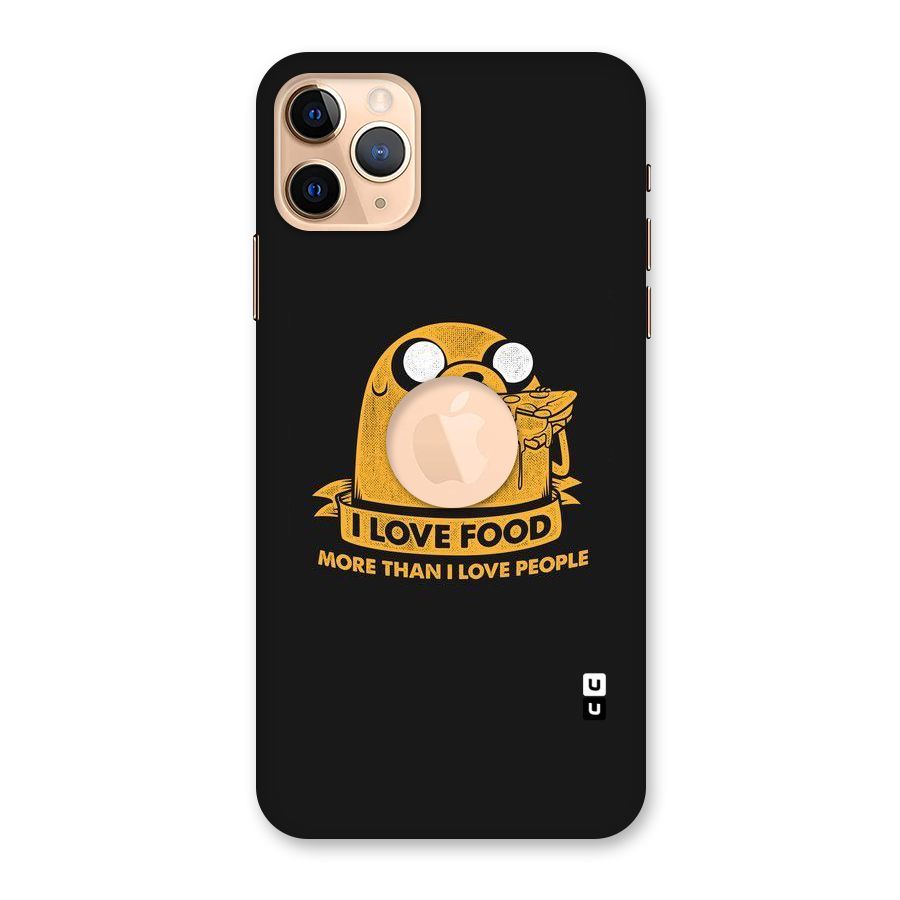Love Food Back Case for iPhone 11 Pro Max Logo Cut