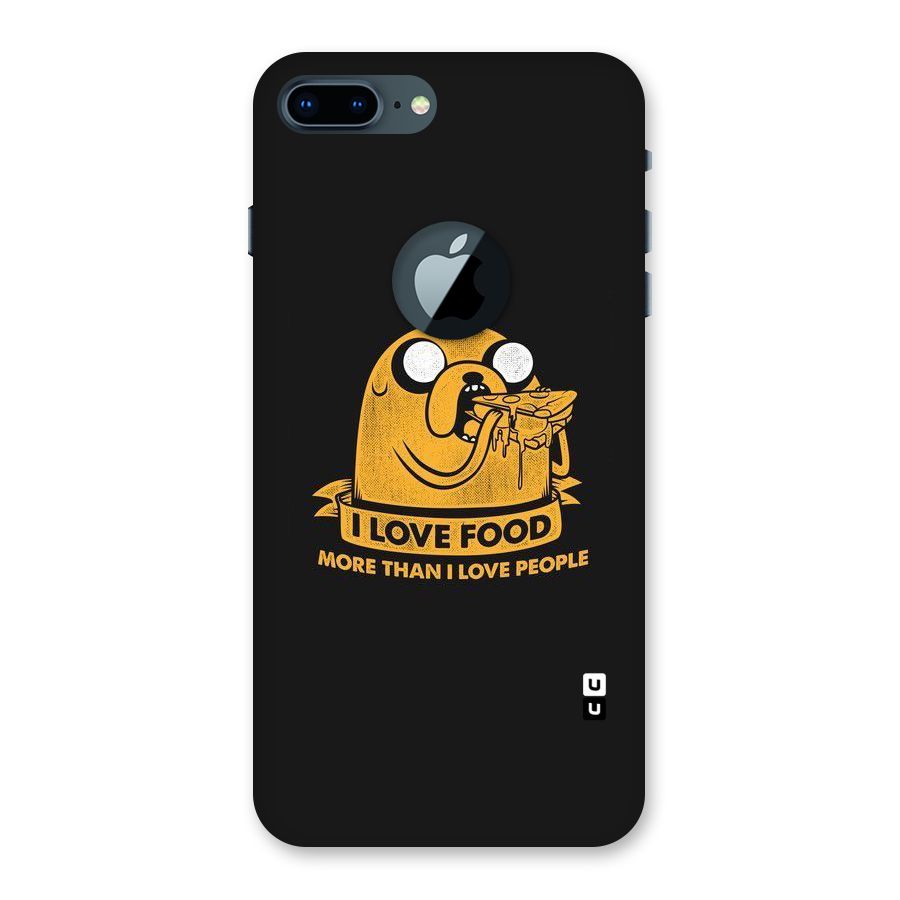 Love Food Back Case for iPhone 7 Plus Logo Cut