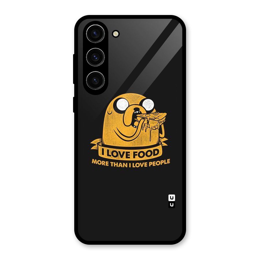 Love Food Glass Back Case for Galaxy S23 Plus