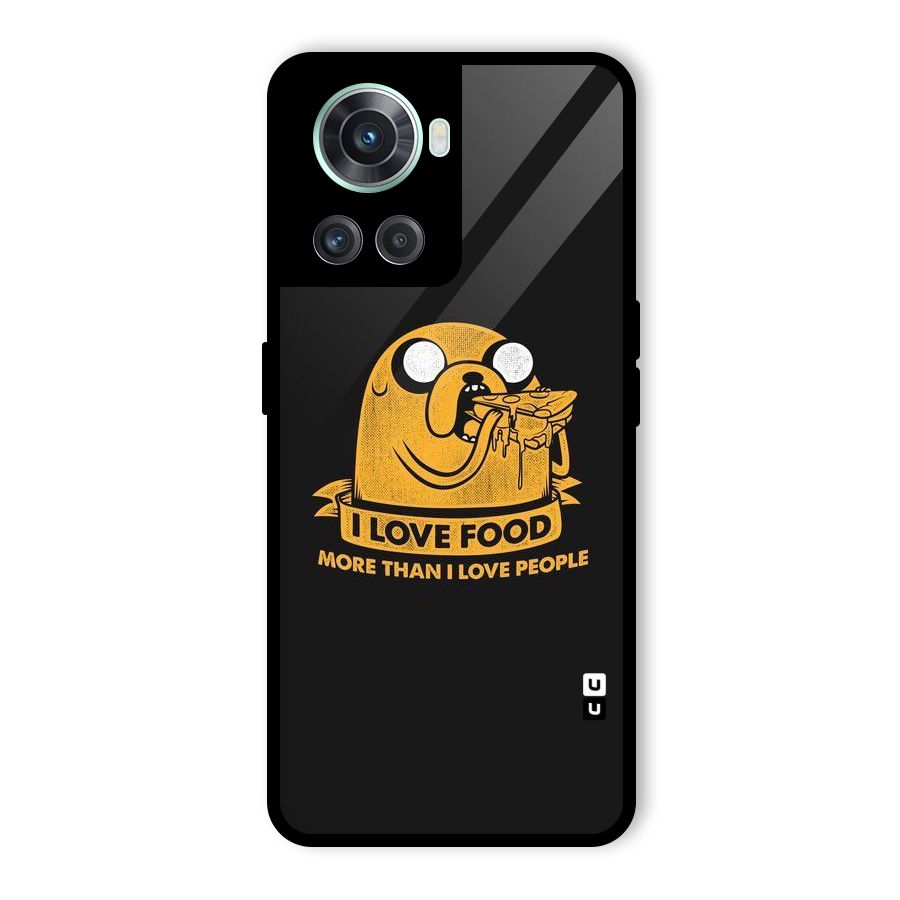Love Food Glass Back Case for OnePlus 10R