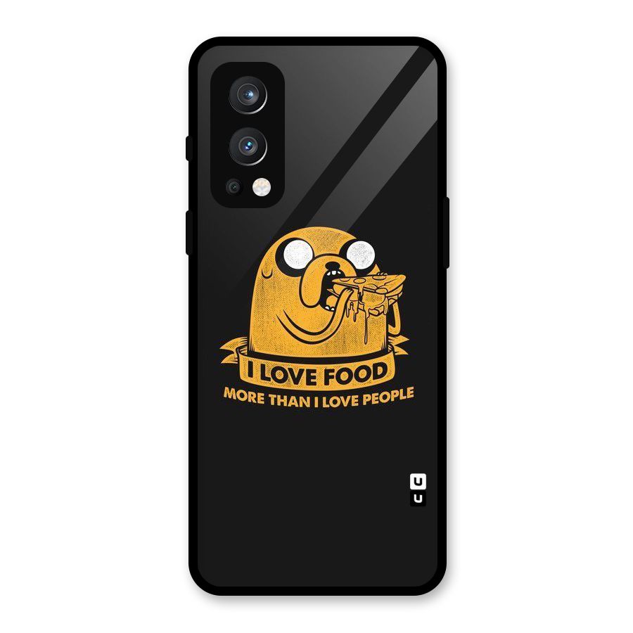 Love Food Glass Back Case for OnePlus Nord 2 5G