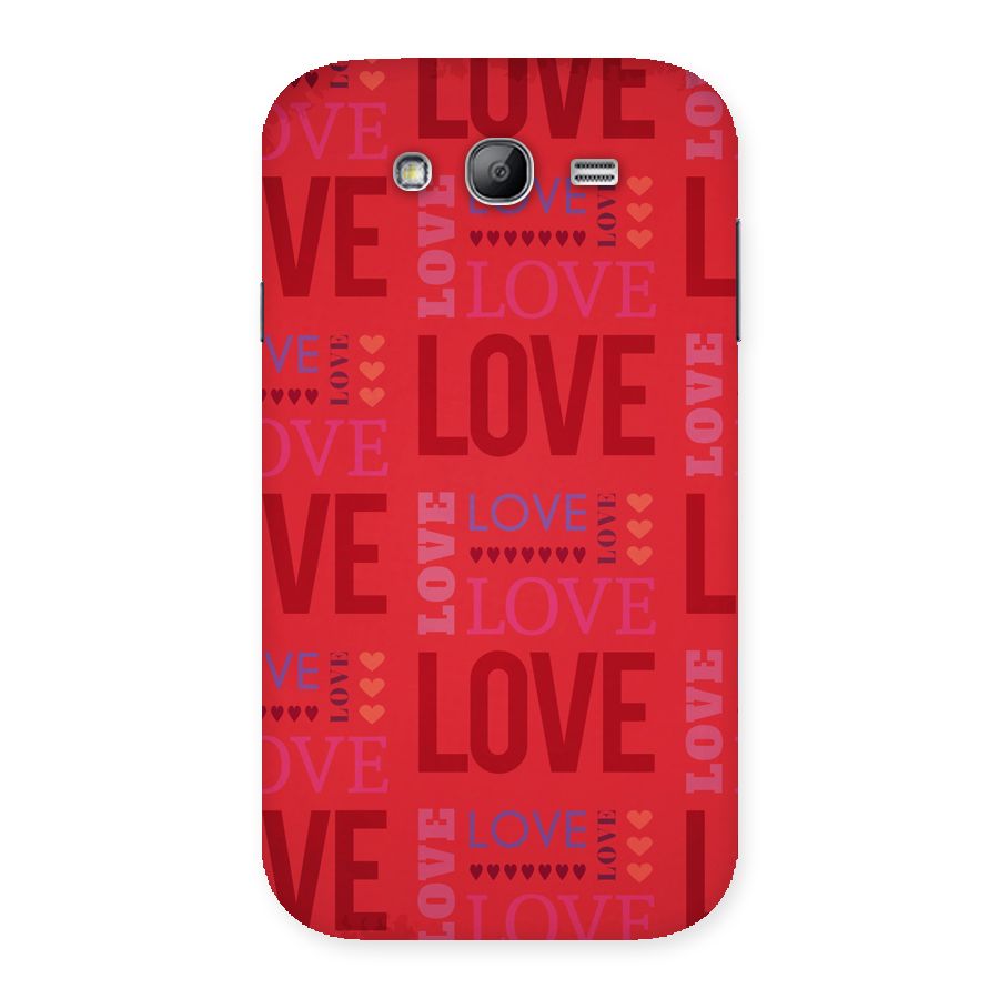 Love Pattern Back Case for Galaxy Grand Neo