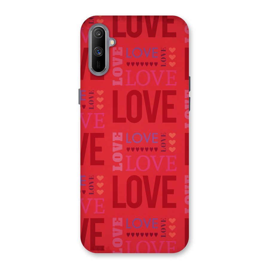 Love Pattern Back Case for Realme C3
