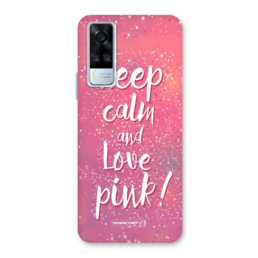 Love Pink Back Case for Vivo Y31