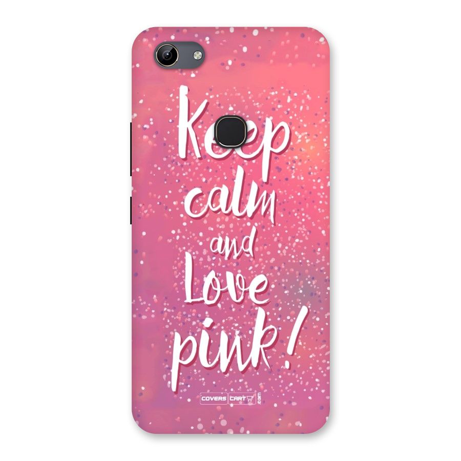 Love Pink Back Case for Vivo Y81
