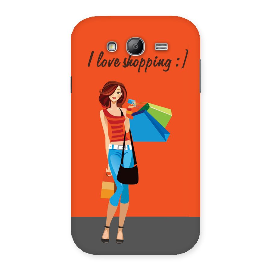 Love Shopping Classy Girl Back Case for Galaxy Grand Neo Plus