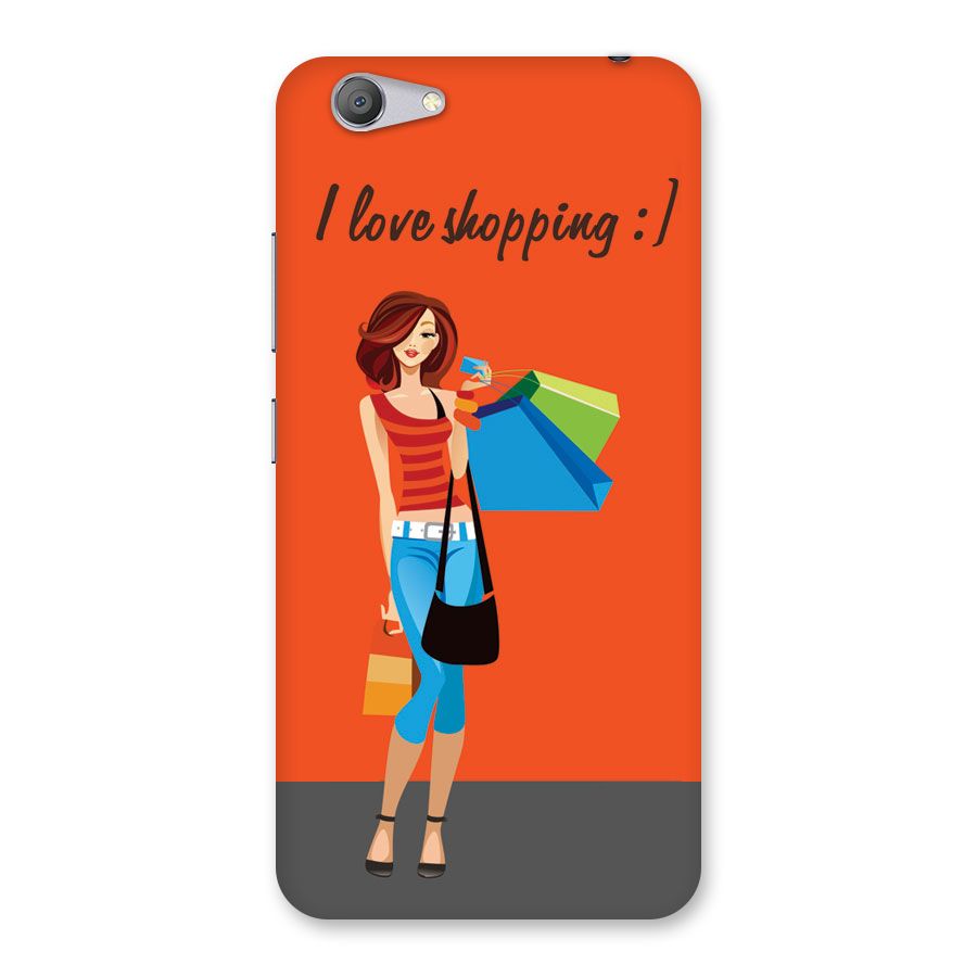 Love Shopping Classy Girl Back Case for Vivo Y53