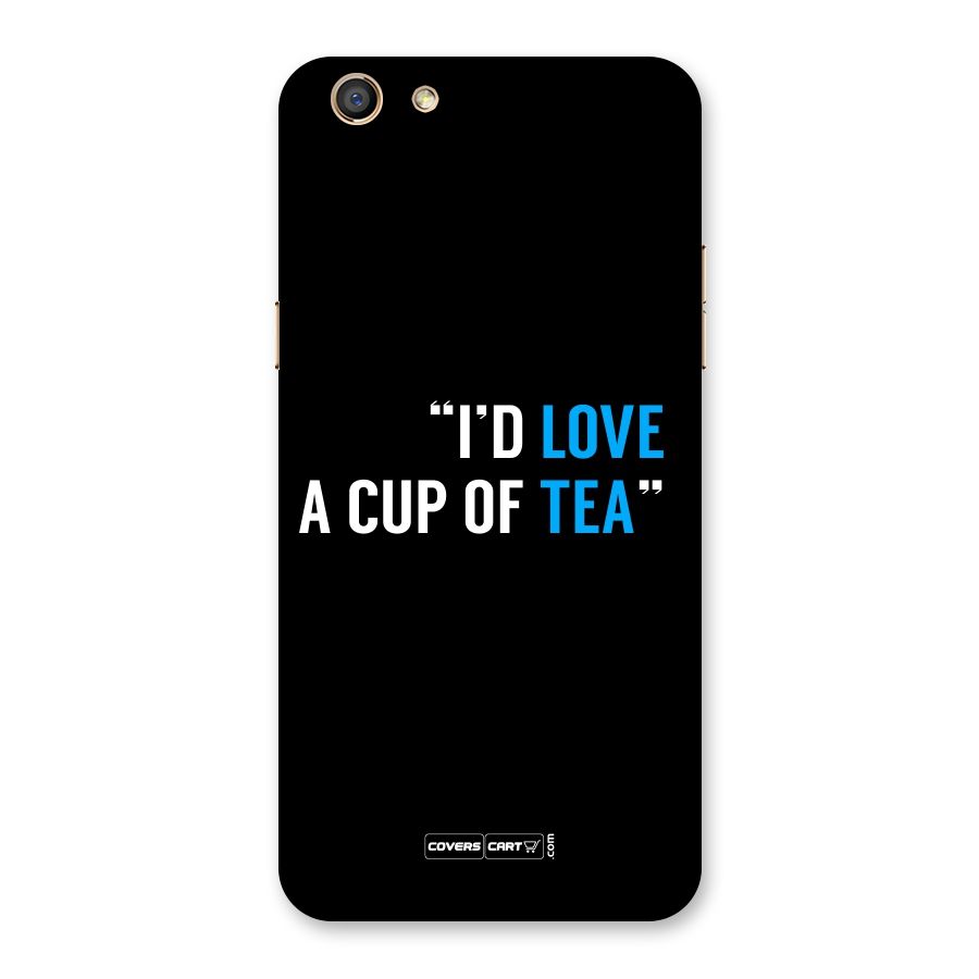 Love Tea Back Case for Oppo F3