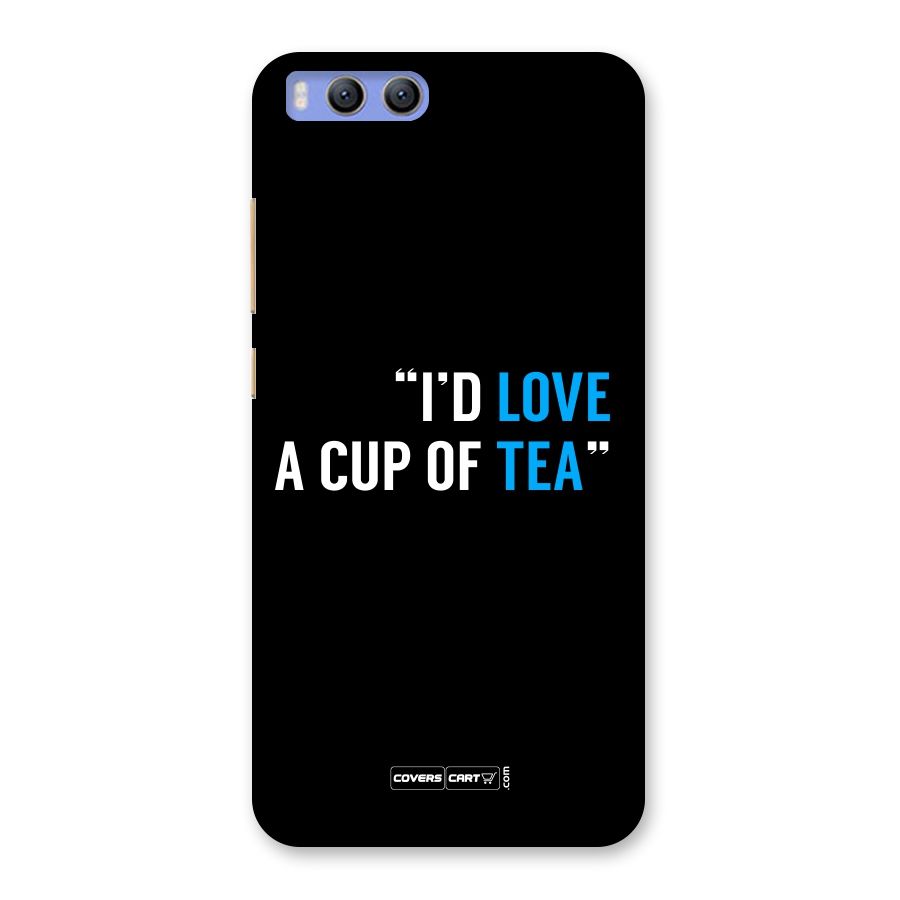 Love Tea Back Case for Xiaomi Mi 6
