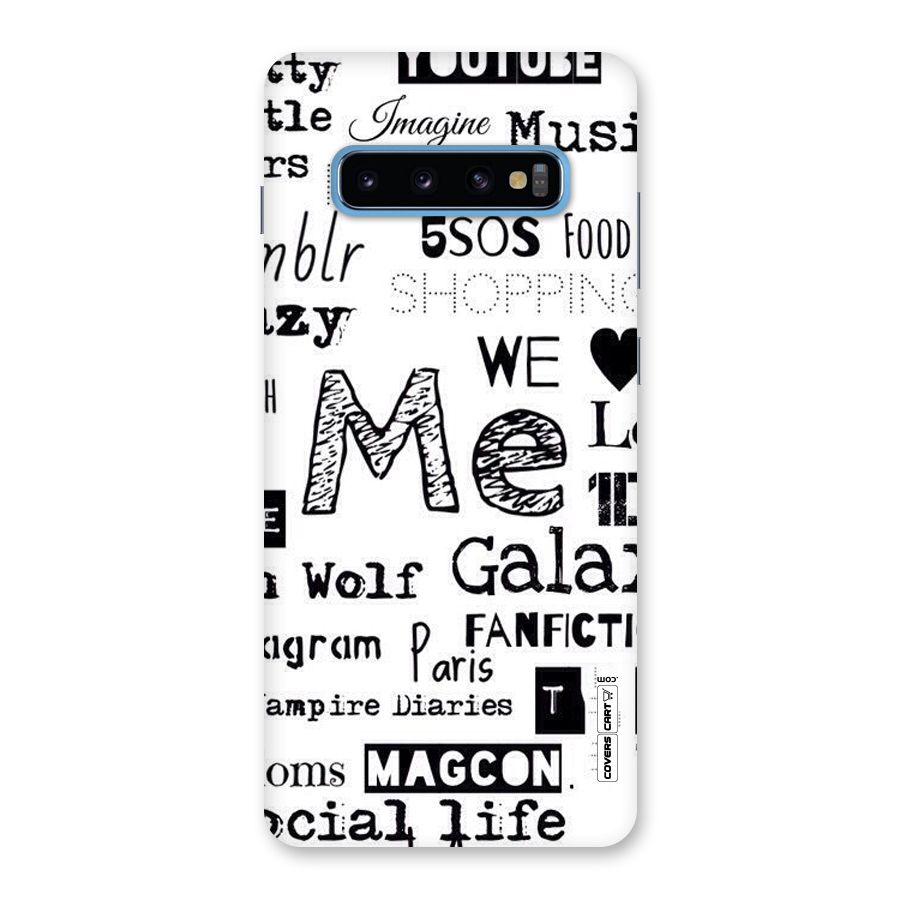 Love Things Back Case for Galaxy S10 Plus