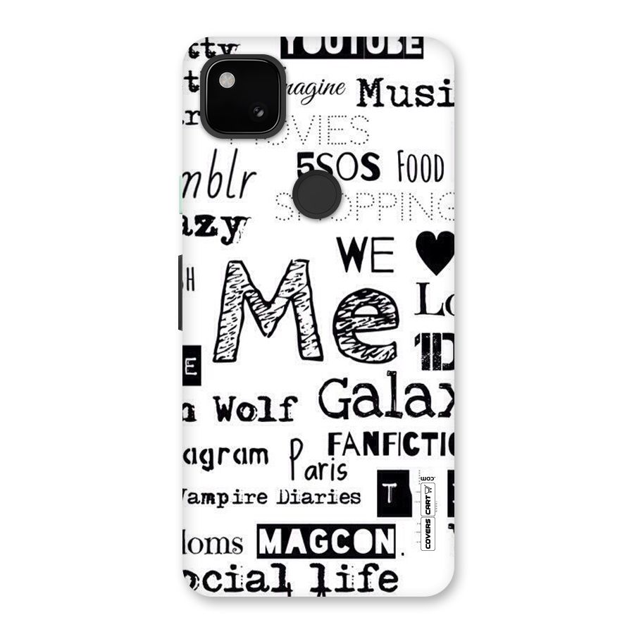 Love Things Back Case for Google Pixel 4a