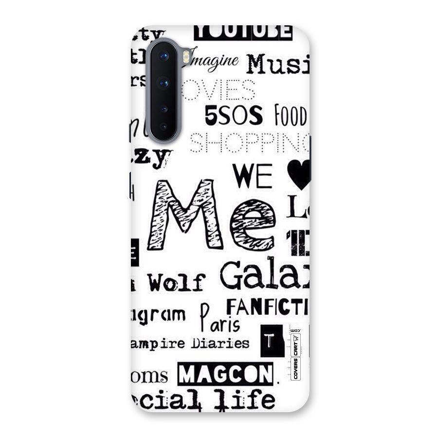 Love Things Back Case for OnePlus Nord