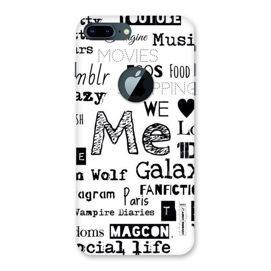 Love Things Back Case for iPhone 7 Plus Logo Cut