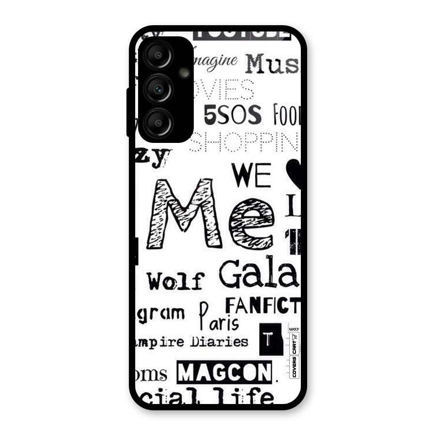Love Things Glass Back Case for Galaxy A14 5G