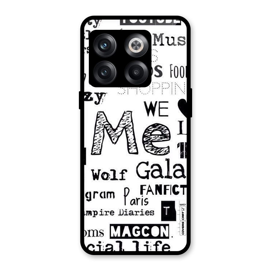 Love Things Glass Back Case for OnePlus 10T