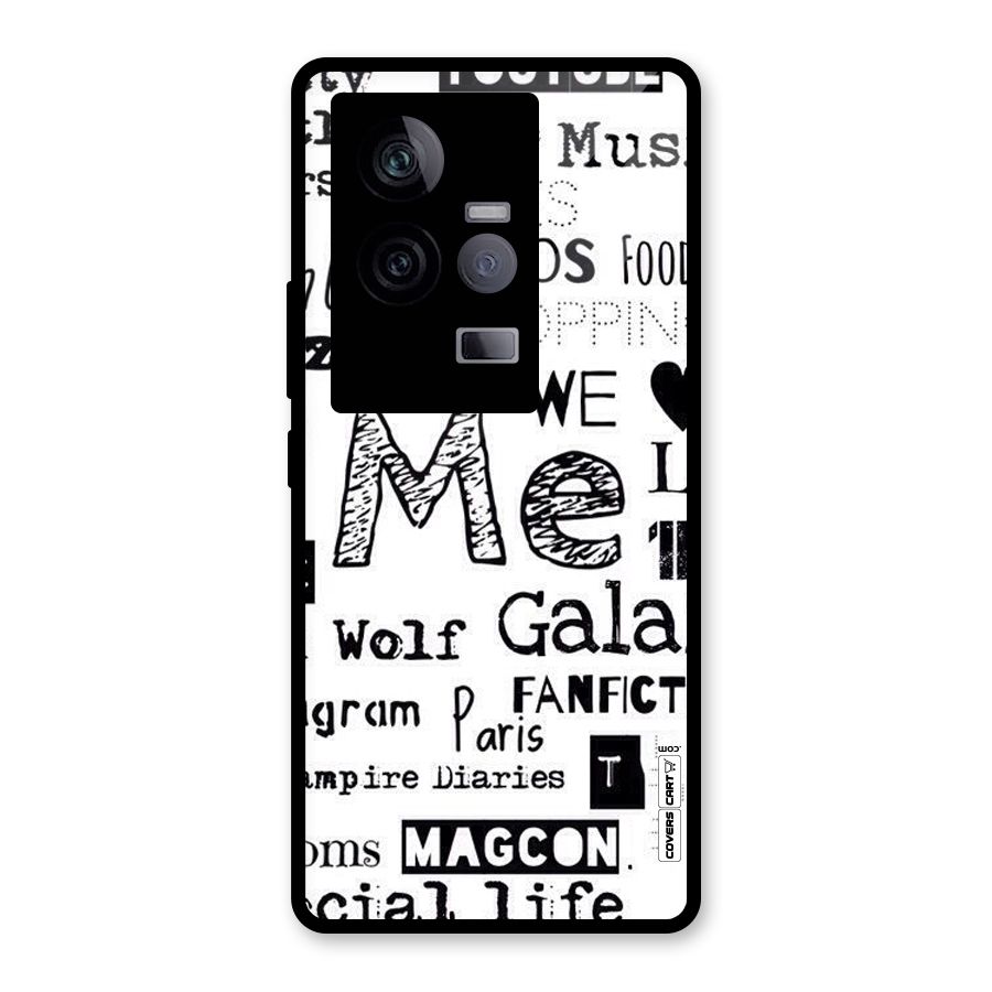 Love Things Glass Back Case for Vivo iQOO 11 5G