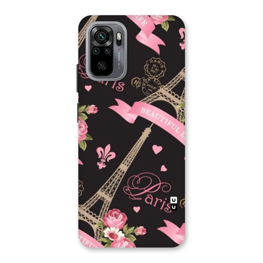 Love Tower Back Case for Redmi Note 10