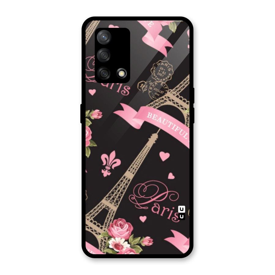 Love Tower Glass Back Case for Oppo F19