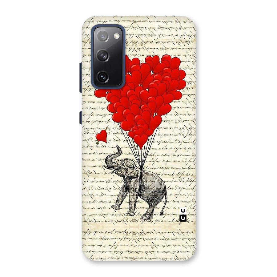 Love Weight Back Case for Galaxy S20 FE
