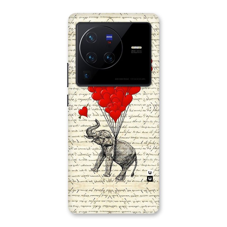 Love Weight Back Case for Vivo X80 Pro