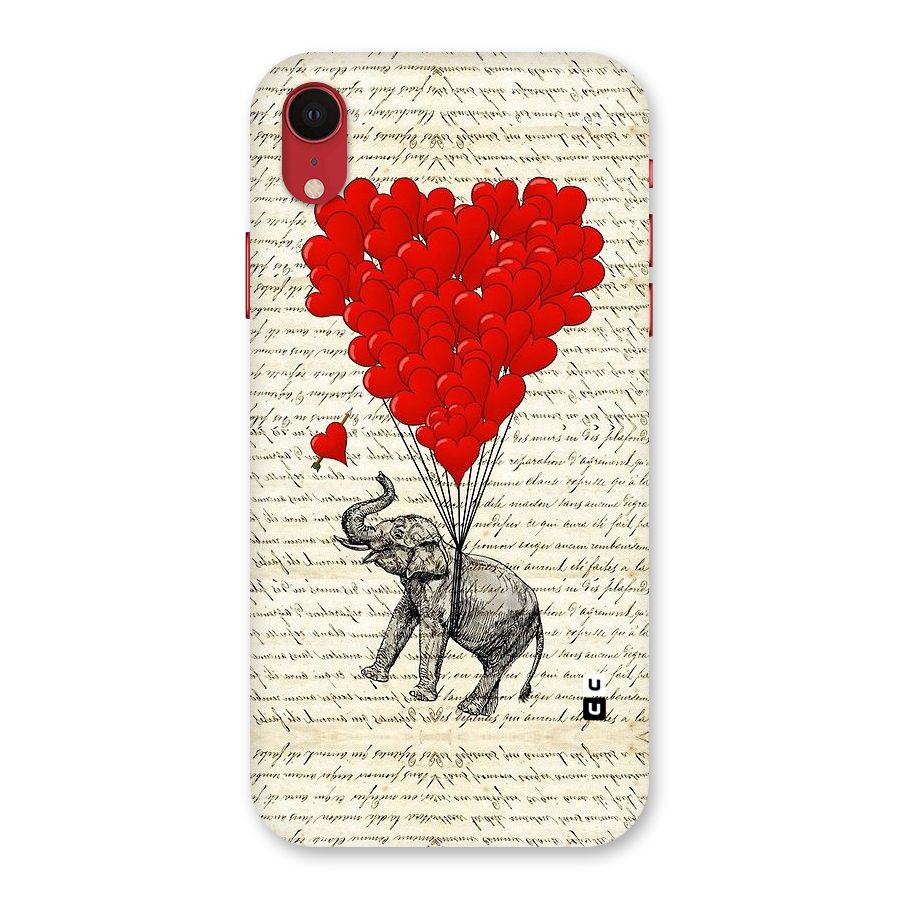 Love Weight Back Case for iPhone XR