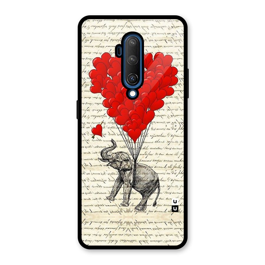 Love Weight Glass Back Case for OnePlus 7T Pro