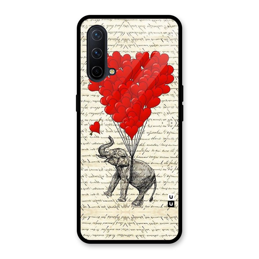 Love Weight Glass Back Case for OnePlus Nord CE 5G