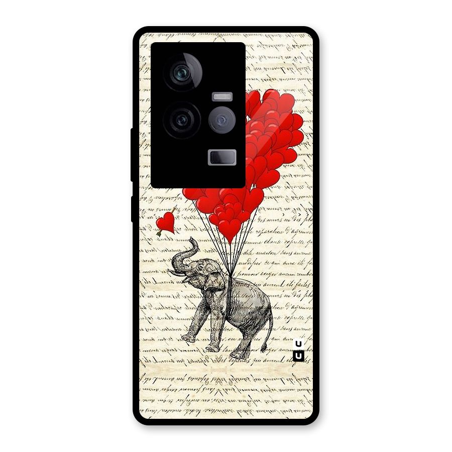 Love Weight Glass Back Case for Vivo iQOO 11 5G