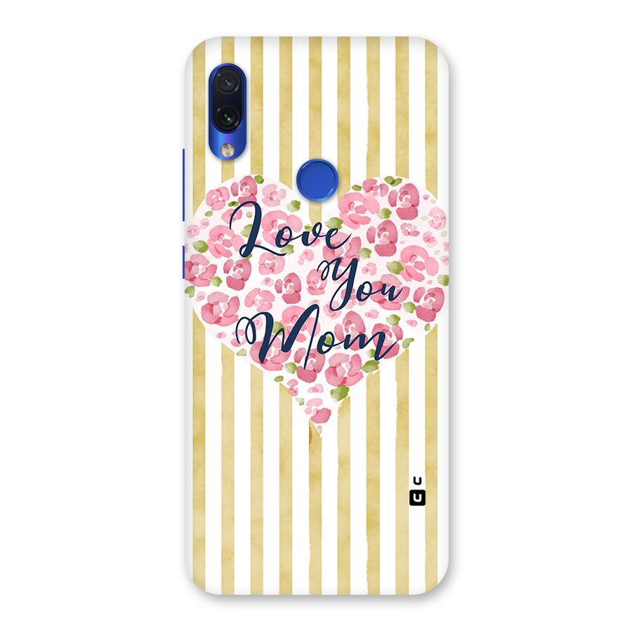 Love You Mom Back Case for Redmi Note 7