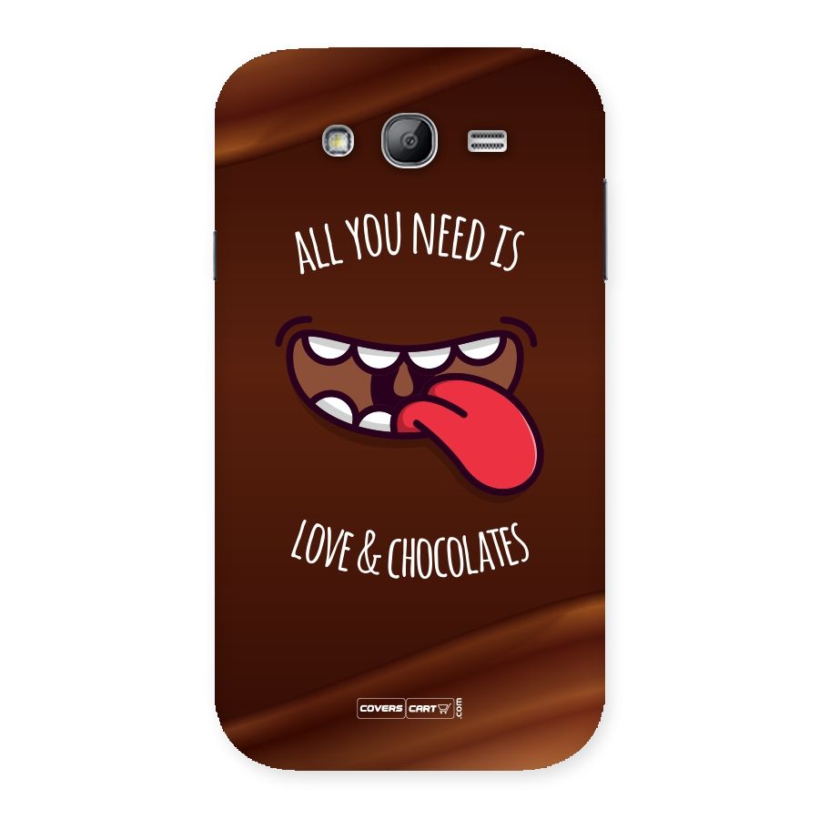 Love and Chocolates Back Case for Galaxy Grand