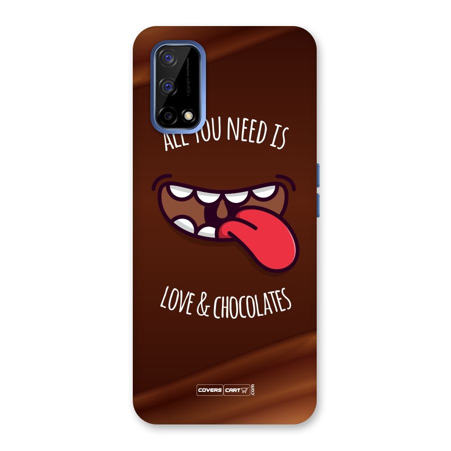 Love and Chocolates Back Case for Realme Narzo 30 Pro