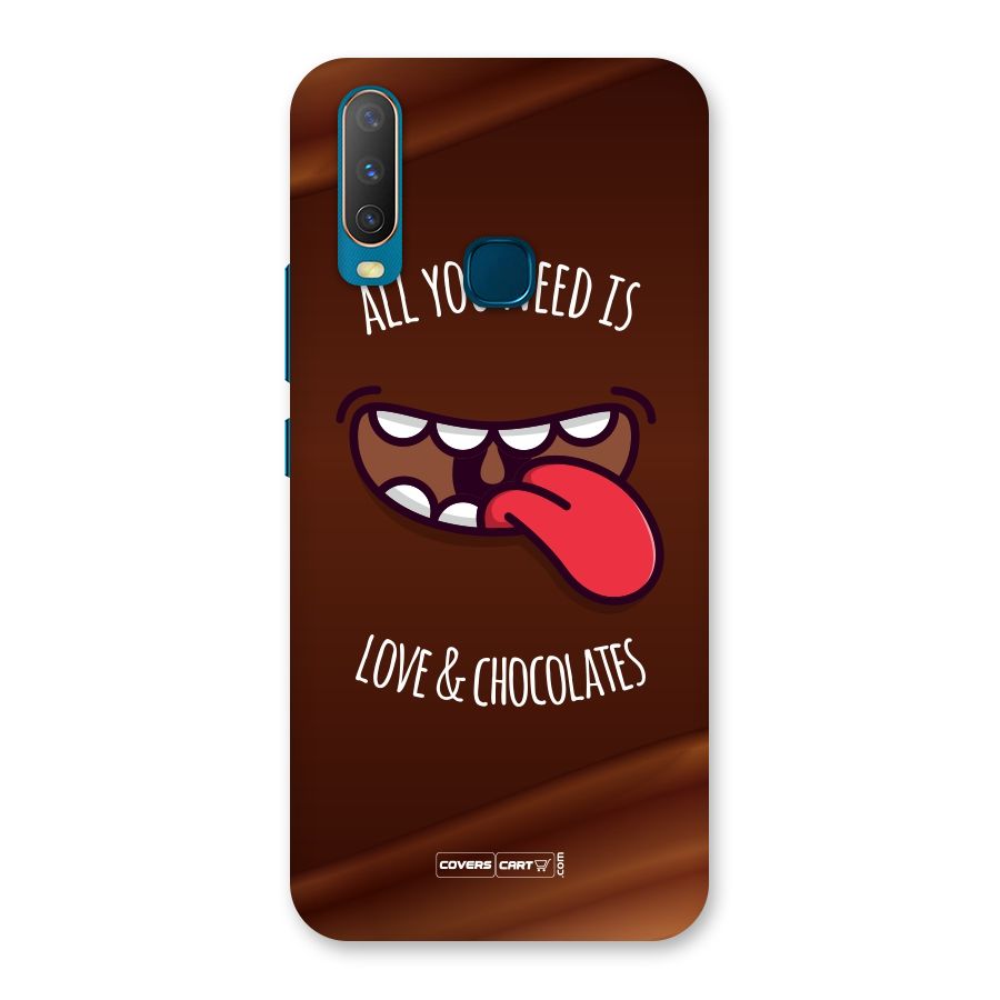 Love and Chocolates Back Case for Vivo U10