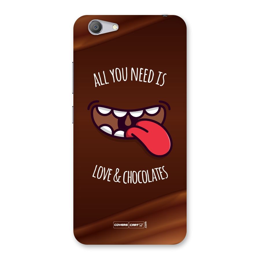 Love and Chocolates Back Case for Vivo Y53