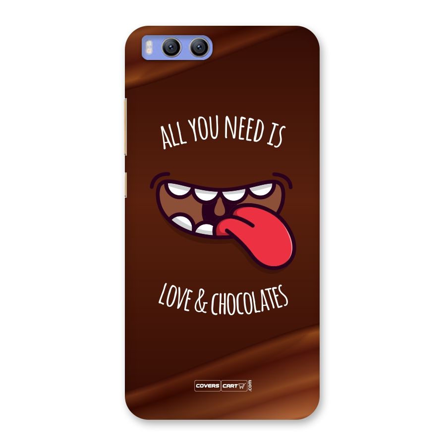 Love and Chocolates Back Case for Xiaomi Mi 6